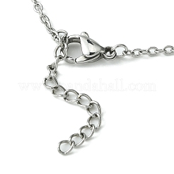 Tarnish Resistant 304 Stainless Steel Macrame Pouch Braided Gemstone Holder&nbsp;NJEW-JN04468-04