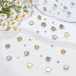 304 Stainless Steel Stud Earring Findings&nbsp;STAS-UN0065-03