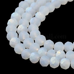 Imitation Jade Glass Beads Strands&nbsp;X1-EGLA-A034-J4mm-MB04