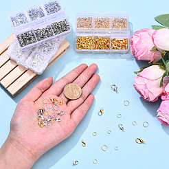 558Pcs 3 Styles Iron Open Jump Rings&nbsp;FIND-YW0007-77