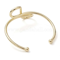 Infinity Brass Cuff Bangles&nbsp;BJEW-D039-37F-G