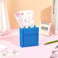 Plastic Book-shaped Bookmark Holder&nbsp;AJEW-WH0609-623B