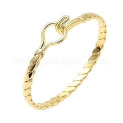 Brass Bangles for Women&nbsp;BJEW-F513-08G