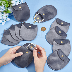 12Pcs Velvet Jewelry Storage Pouches&nbsp;ABAG-NB0001-93B