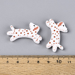 Printed Opaque Resin Beads&nbsp;RESI-N043-04C