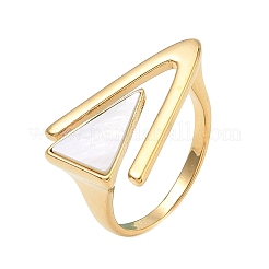 304 Stainless Steel Cuff Open Rings for Women&nbsp;RJEW-F207-03G-G
