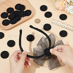 20Pcs Felt Hair Band Pads&nbsp;DIY-BC0015-58A