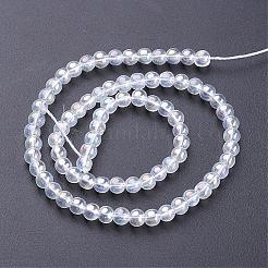 Glass Bead Strands&nbsp;GR6mm-01Y-AB