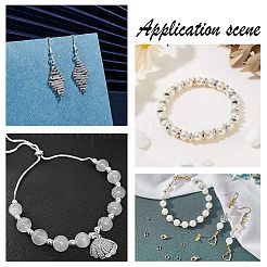60Pcs 10 Style Brass Beads&nbsp;KK-SC0002-62