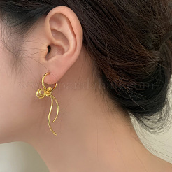 Brass Stud Earrings for Women&nbsp;WG34B19-01