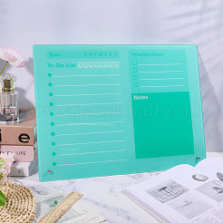 Rectangle Acrylic Dry-Erase Planner Board&nbsp;AJEW-WH0609-958C