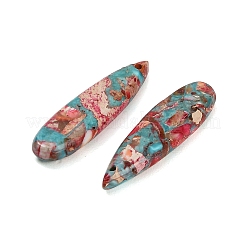 Dyed Synthetic Imperial Jasper Pendants&nbsp;GG-CBAA20A-08A