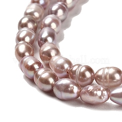 Natural Cultured Freshwater Pearl Beads Strands&nbsp;PEAR-E016-131