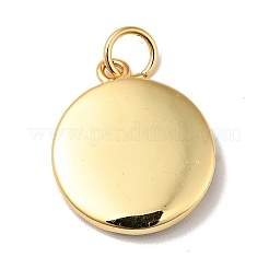 Rack Plating Brass Micro Pave Cubic Zirconia Pendants&nbsp;KK-H431-09G-A