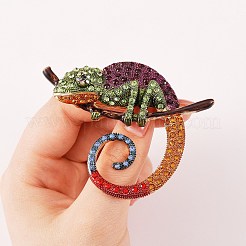 2Pcs 2 Colors Alloy Enamel Brooches&nbsp;JEWB-SZ0001-50