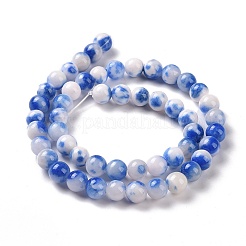 Natural Persian Jade Beads Strands&nbsp;G-D434-8mm-14