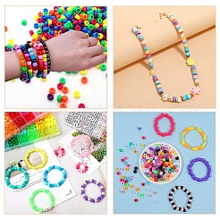 200Pcs Opaque Plastic Beads&nbsp;KY-YW0001-79A