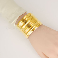Hip-hop Stylish 304 Stainless Steel Cuff Bangles for Women&nbsp;EL2876-2