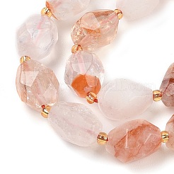 Natural Ferruginous Quartz Beads Strands&nbsp;G-P541-A01-09