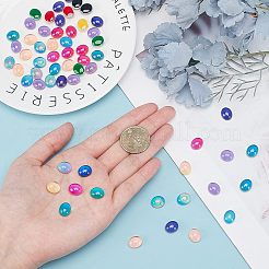 Glass Cabochons&nbsp;GLAA-FH0001-25