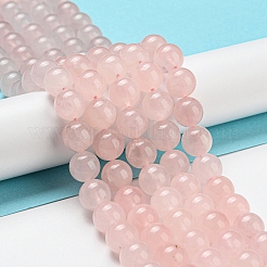 Natural Rose Quartz Beads Strands&nbsp;G-K343-A01-02