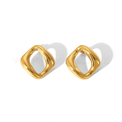 Simple 304 Stainless Steel Stud Earrings&nbsp;RJ6246-1