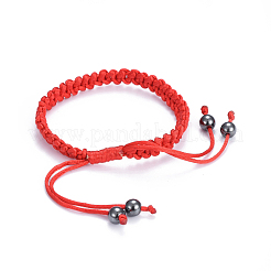 Adjustable Nylon Cord Braided Bracelets&nbsp;BJEW-JB04415-02