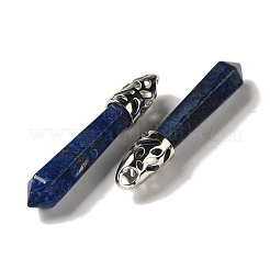 Natural Lapis Lazuli Pointed Big Pendants&nbsp;G-Z055-01P-06