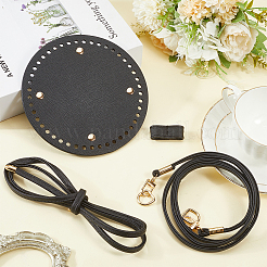 1 Bag DIY Round-shaped Bucket Bag Making Kits&nbsp;PURS-CL0001-09B