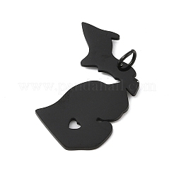 Ion Plating(IP) 304 Stainless Steel Pendants&nbsp;STAS-T038-84B