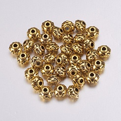 Tibetan Style Spacer Beads&nbsp;TIBEB-A24612-AG-LF