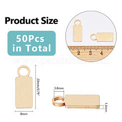 50Pcs Brass Pendants&nbsp;KK-DC0004-21