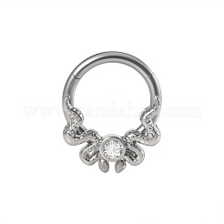 304 Stainless Steel Hoop Nose Rings&nbsp;WG6D581-02