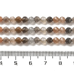 Natural Multi-Moonstone Beads Strands&nbsp;G-B074-B08-03