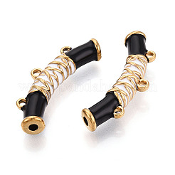 304 Stainless Steel Enamel Tube Chandelier Component Links&nbsp;STAS-N124-01G
