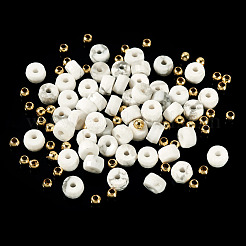 50Pcs Natural Howlite Beads&nbsp;G-TAD0001-09
