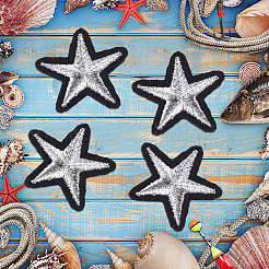 100Pcs Computerized Embroidery Cloth Iron On Patches&nbsp;PATC-CY0001-13C