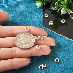 10Pcs 925 Sterling Silver Spacer Beads&nbsp;STER-TA0001-43