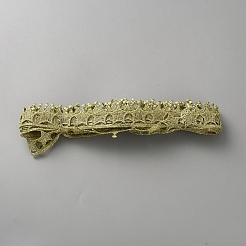 Star Braided Metallic Lace Trim&nbsp;OCOR-WH0101-139