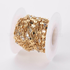 Handmade Brass Flat Sequin Chain&nbsp;CHC-S012-054