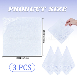 3Pcs Cotton Handkerchief&nbsp;AJEW-CP0009-99