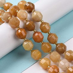 Natural Topaz Jade Beads Strands&nbsp;G-G990-F14