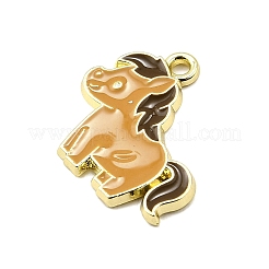 Zinc Alloy Enamel Pendants&nbsp;X-FIND-Z080-01G-08