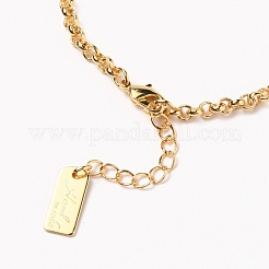 Brass Figaro Chain Bracelets&nbsp;BJEW-H537-01G