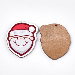 Printed Basswood Pendants&nbsp;X-WOOD-S045-049
