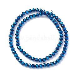Electroplate Glass Beads Strands&nbsp;EGLA-K015-09A