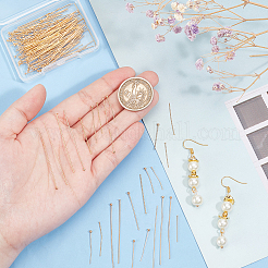 200Pcs 10 Styles Brass Ball Head Pins&nbsp;KK-PH0006-46