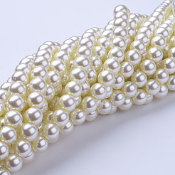 Glass Pearl Beads Strands&nbsp;HY-10D-B02