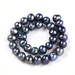 Natural Cultured Freshwater Pearl Beads Strands&nbsp;PEAR-N013-05C-02