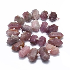 Natural Rose Quartz Beads Strands&nbsp;G-F715-041